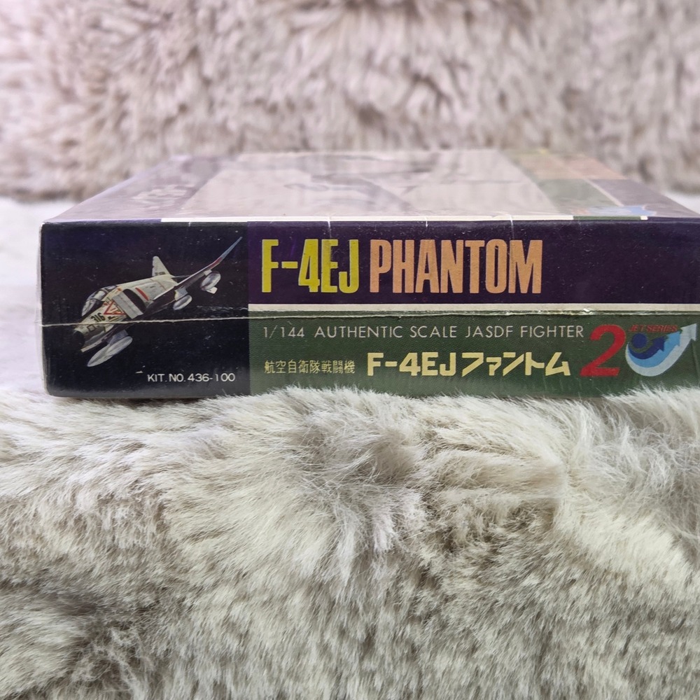 Crown F-4EJ Phantom 1/144 Scale Model Kit JASDF Fighter Jet Series No. 2 436-100 - Picture 5 of 9